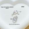European & American Gold-Plated Moon Star Copper Pendant Necklace for Women