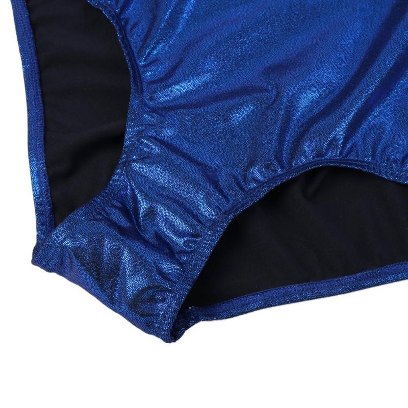 Women Sleeveless Athletic Gymnastics Leotards Bodysuits