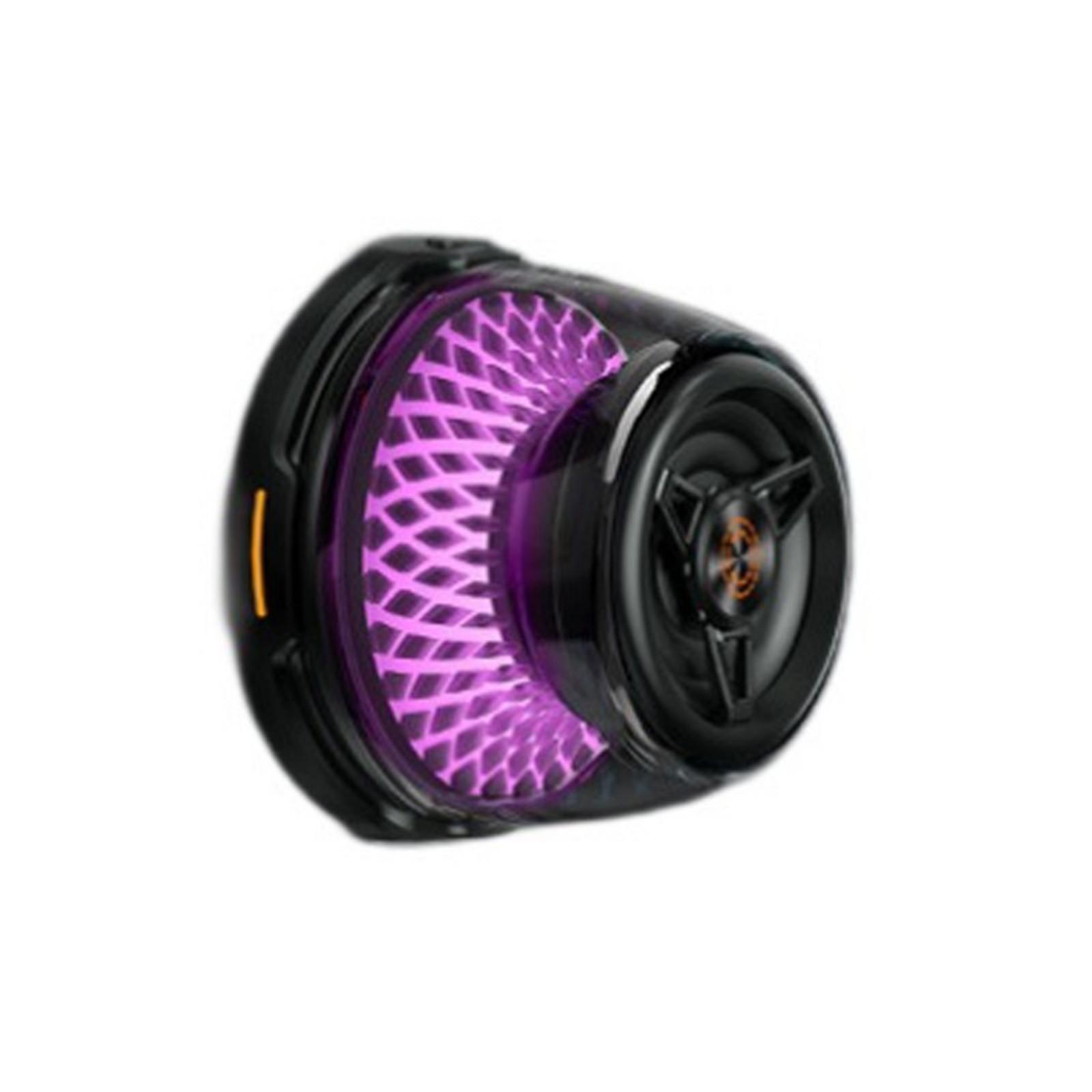 

Portable Bluetooth-compatible Speaker 15W Magnetic Wireless Charger LED Light with Clear Sound Quality чорний