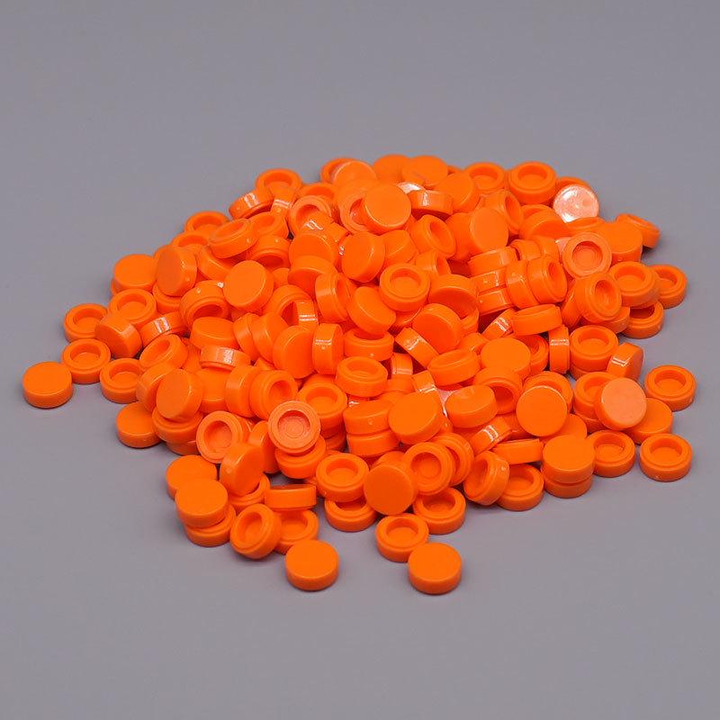 Handmade 10g Multicolor Round Building Blocks for DIY Projects with Meat-Filled Granules