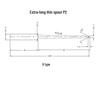 Fine Runner EDM Copper Electrode: Submerged Gate Purple Copper Rod
