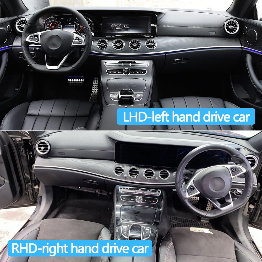 Multifunktions-Lenkrad-Schalter-Knopfabdeckung Links Rechts Lautstärkeregelung für Mercedes Benz E-Klasse W213 Limousine W238 Coupe
