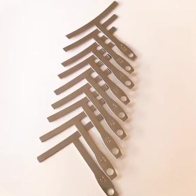 9Pcs Understring Radius Measure Bass String Guitar Gauge Repair Measure T Shape