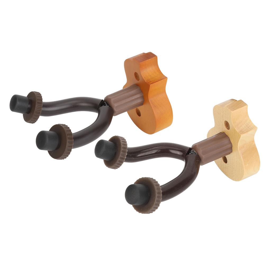 Ukulelehängare Multifunktionell Elegant Snygg Trä Ukulele Väggfäste Stativ för Ukulele Mandolin Banjo