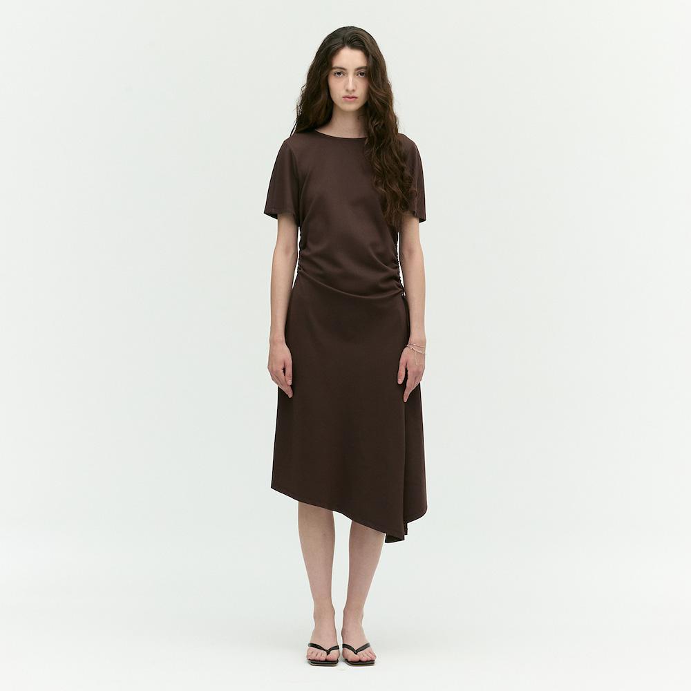 Ibiem Drape Shirred Jersey Dress Emq6Wop020