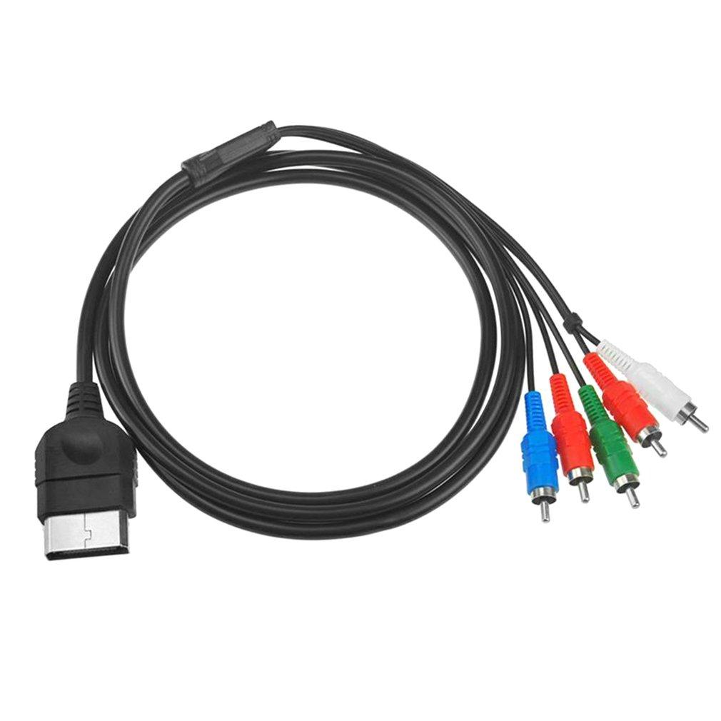

Портативний 1080P HD Телевізійний RCA AV Відео Кабель HDTV для Xbox Оригінальної Класичної Консолі Компонентний Професійний для Xbox Series X Кабель чорний