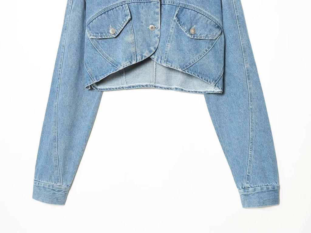 2026 Spring New Arrivals: European & American Street Style Versatile Women's Denim Jacket