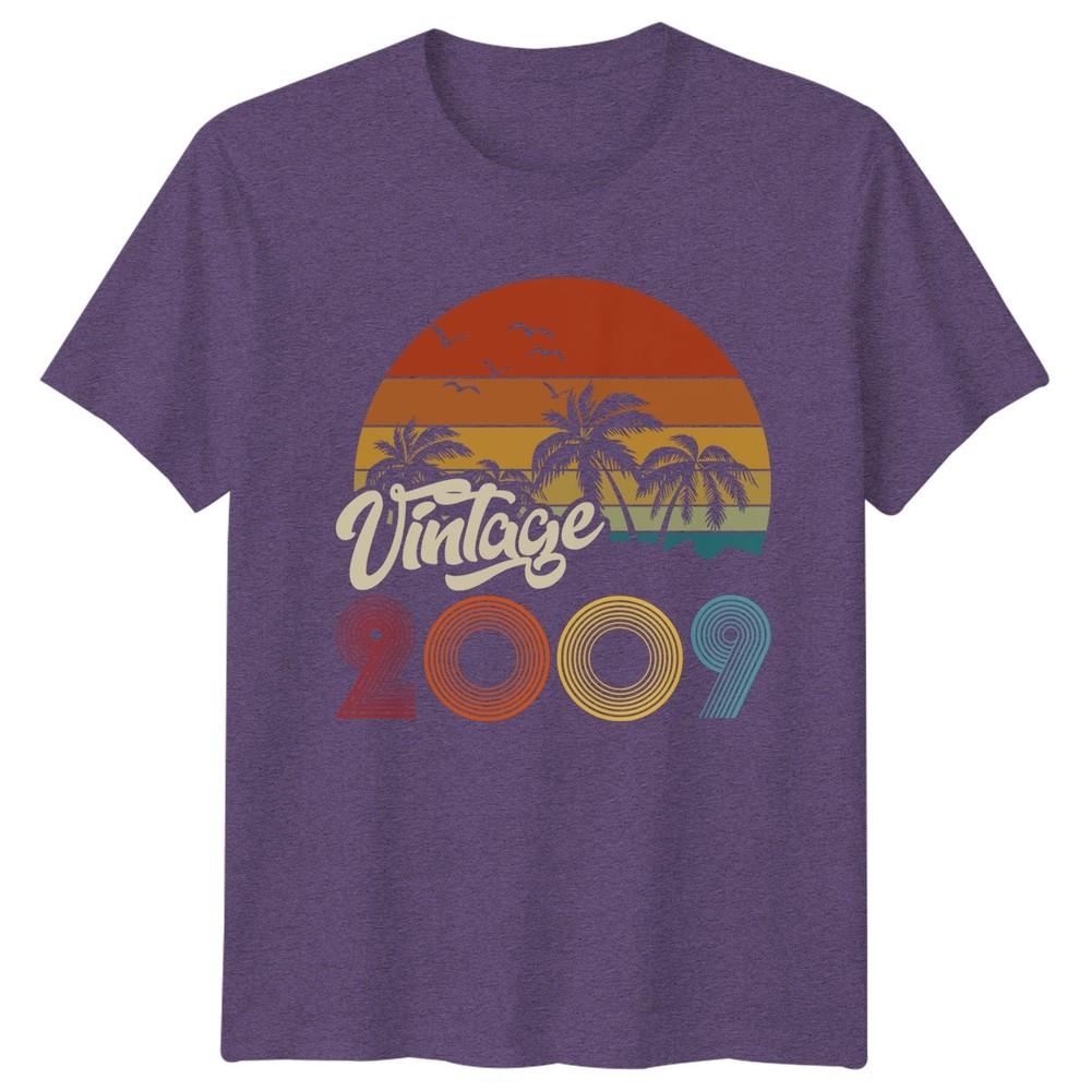 17th Birthday TShirt Vintage 2009 Birthday Party Gift Retro Tee For Unisex Unisex