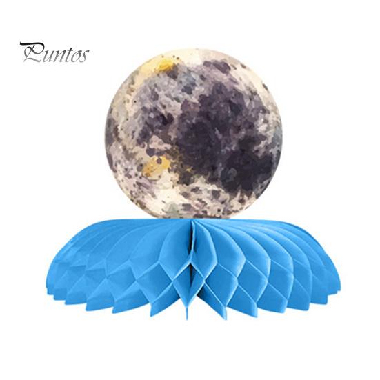 9 bucăți Planetă Fagure Centrală Spațiu Sistem Solar Tema Decoratiuni de masă Hârtie Planetă Fagure pentru copii Decorațiuni pentru petrecerea de aniversare