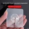 LIEI Strong Transparent Adhesive Hooks