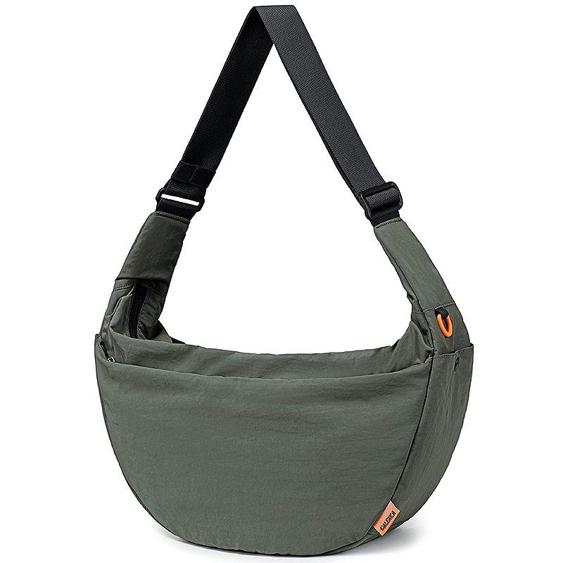 

Сумка-мессенджер Galenka Легкая Нишевая сумка-пельмень Высокого уровня Большая вместимость Универсальная сумка для поездок на работу Мужская Женская Green