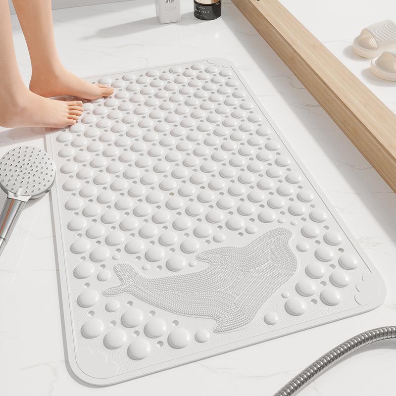 Home Shower Room Bath Waterproof Massage Pad Suction Cup Floor Mat