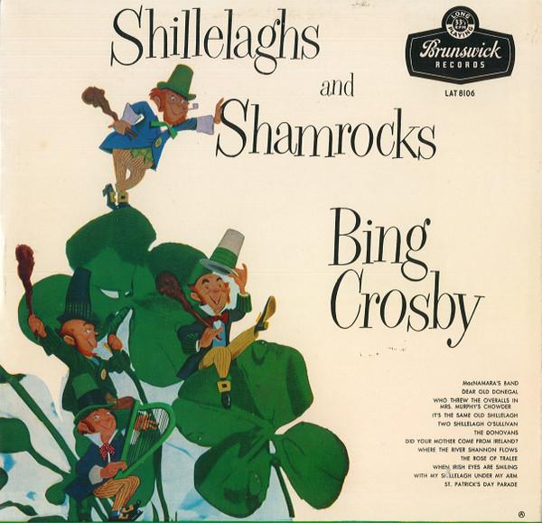 

LP Record BING CROSBY - Shillelaghs And Shamrocks LAT8106 Brunswick 1963 UK Pop Used
