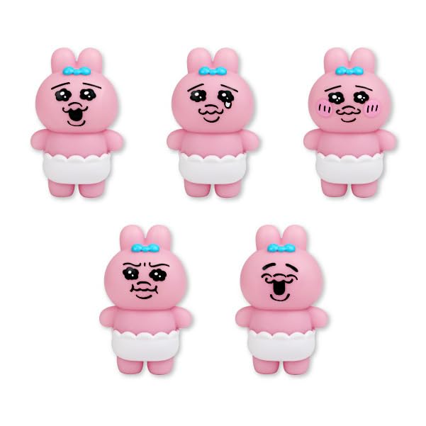 

Panties*Rabbit Mini Soft Vinyl Figures (5 types) [Full Set]