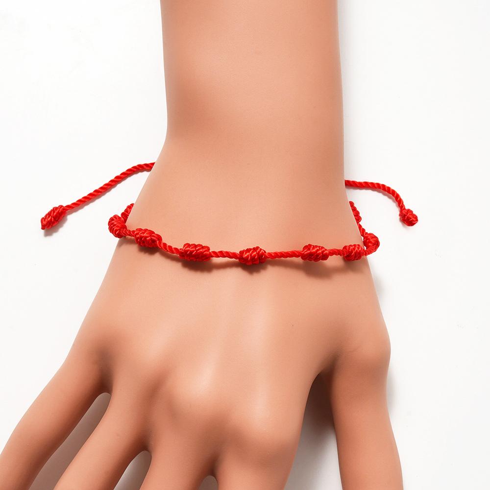 2pcs Lucky Red String Couple Bracelet