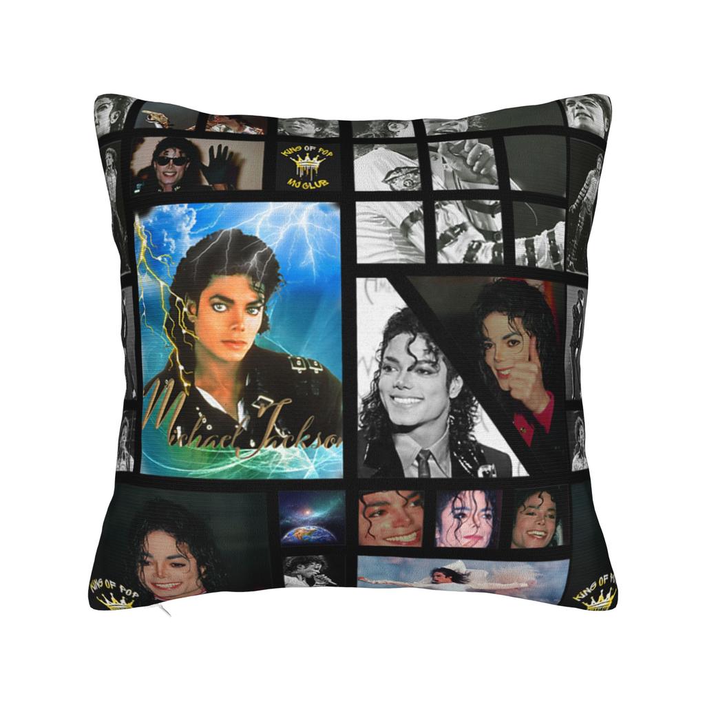Michael Jackson Dance Pillow Cover Comfy Cushion Cover Fashion Pillow Case For Sofa Couch Bed Living Room