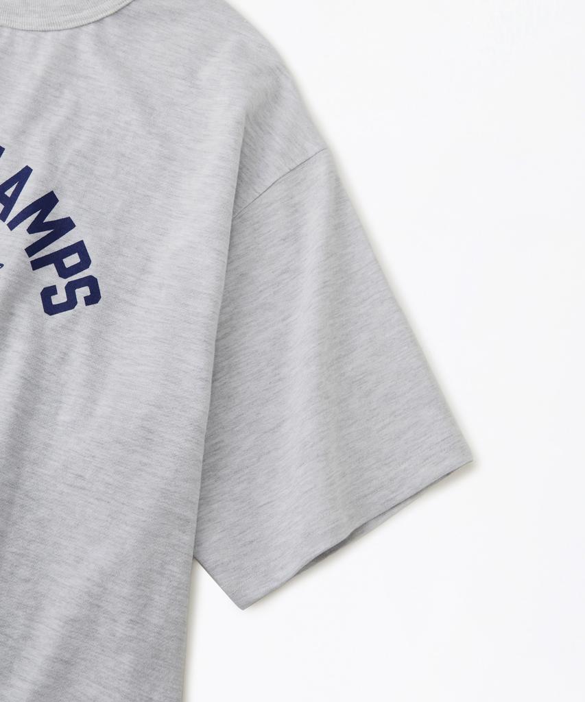 OUTSTANDING [Looney Tunes] Half Sleeve Tee(World Champs)_1%Melange Gray