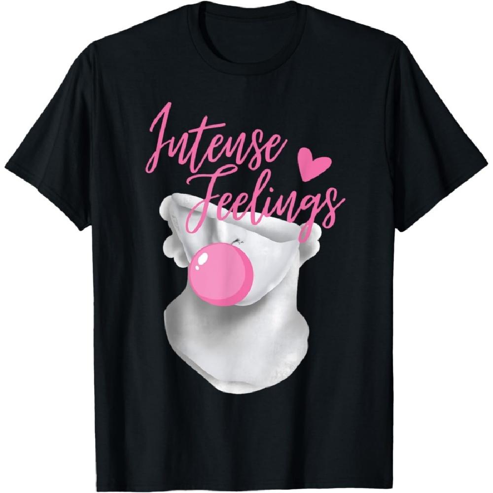 

Aesthetic Sculpture Decor Funny Intense Feelings Graphic T-Shirt XXXXXL