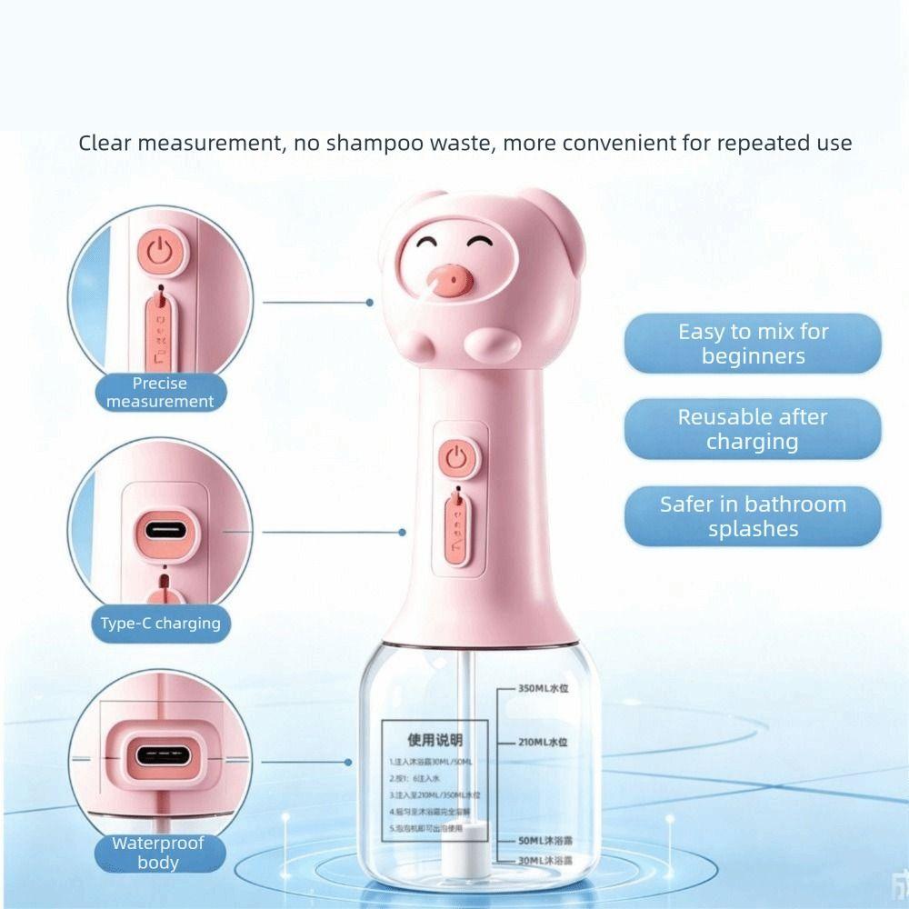 Pet Cleaning Bathing Pet Foam Maker Automatic Electric Bubble Machine  Dog Cat Bathing Tool