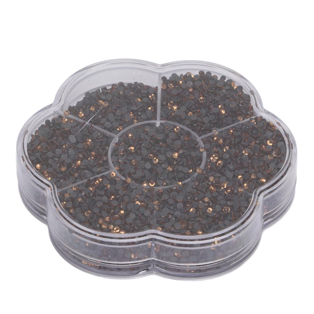 Rhinestones Hard Shiny DIY Glass Decorative Nail Round Stones for Jewelry Bags Crafts