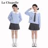 La Chapelle Girls' Long Sleeve School Style Shirt