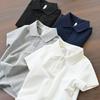 Boys Summer Polo Shirt Medium Large Kids Casual Short Sleeve Tee Breathable Comfortable Top