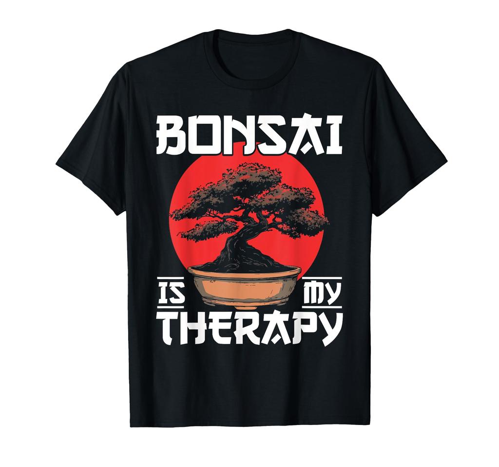 Bonsai is my therapy Bonsai Lover Japanese T-Shirt