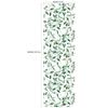 Removable Seamless Self-Adhesive Wallpaper for Living Room Background (Green Plants and Flowers)