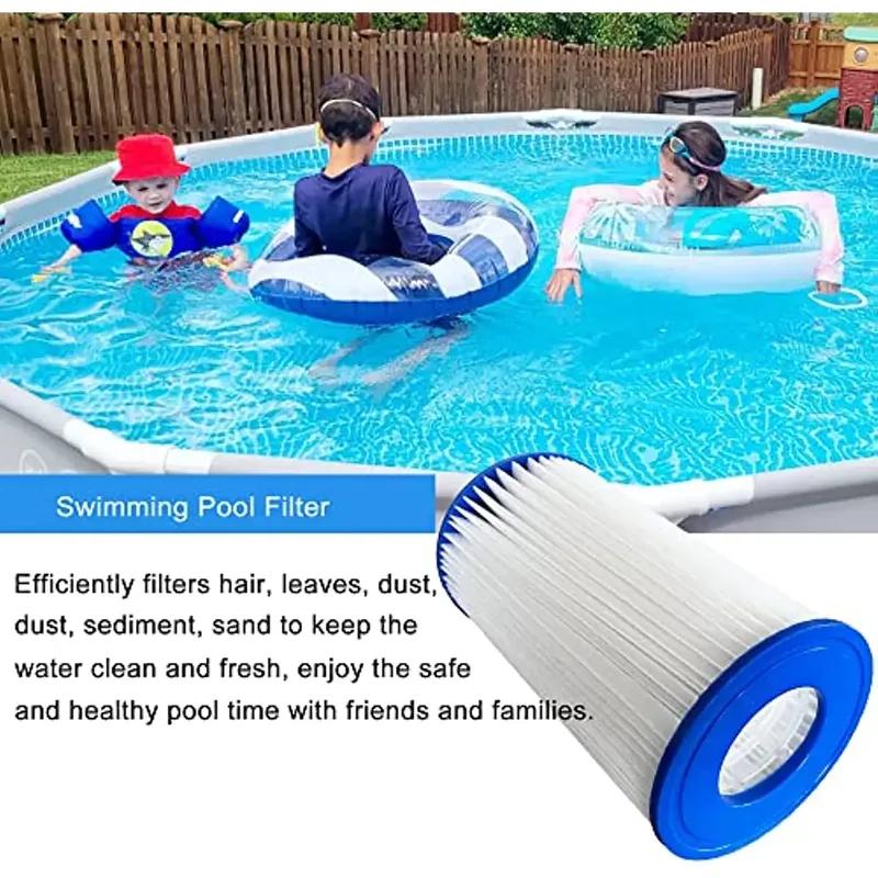 58012E Type III Type A/C Pool Filter Cartridge Outdoor Above-Ground Swimming Pool for 530 800 1300 1500 GPH Filter Pumps