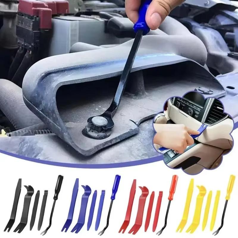 Auto Plastic Trim Removal Pry Tool Kit, Car Door Clip, Dashboard Radio Audio Panel Disassembly & Installation Tools, Vehicle Interior Repair Kit