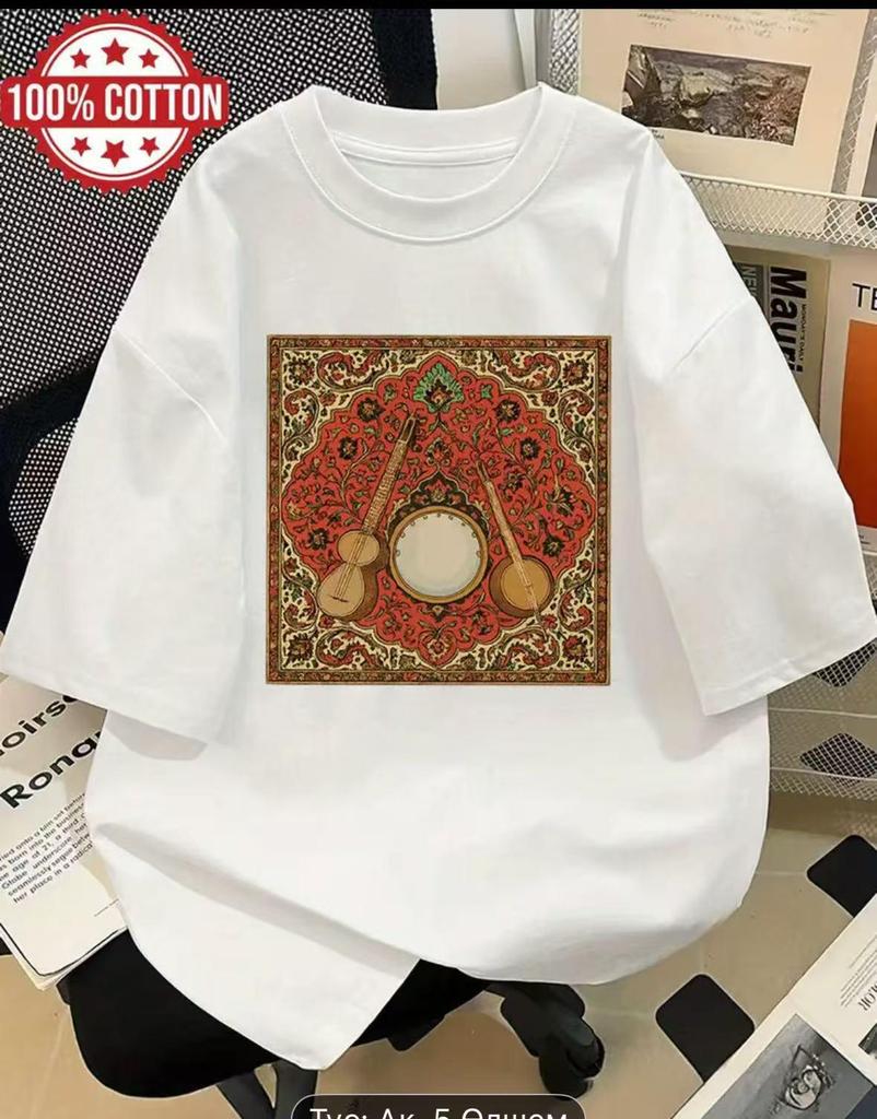 Sommer 2025 Damen Chic Locker Geschnittenes T-Shirt - Kurzärmelig, Stilvoll und Einzigartiges Design