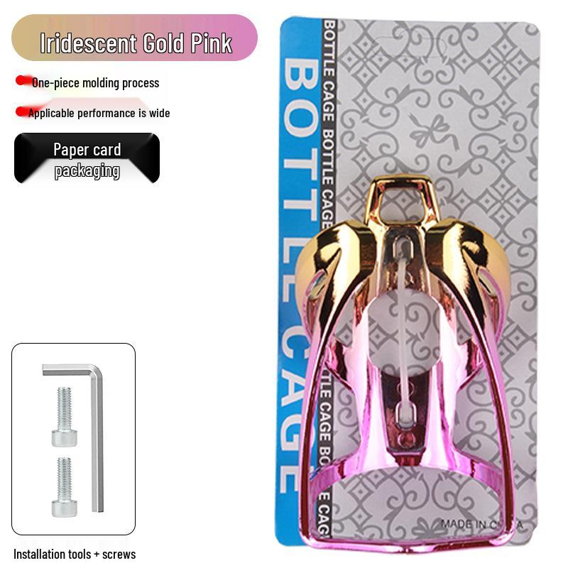 Plastic Bicycle Water Bottle Cage for Road & Mountain Bikes - Cycling Cup Holder & Gear Accessories
