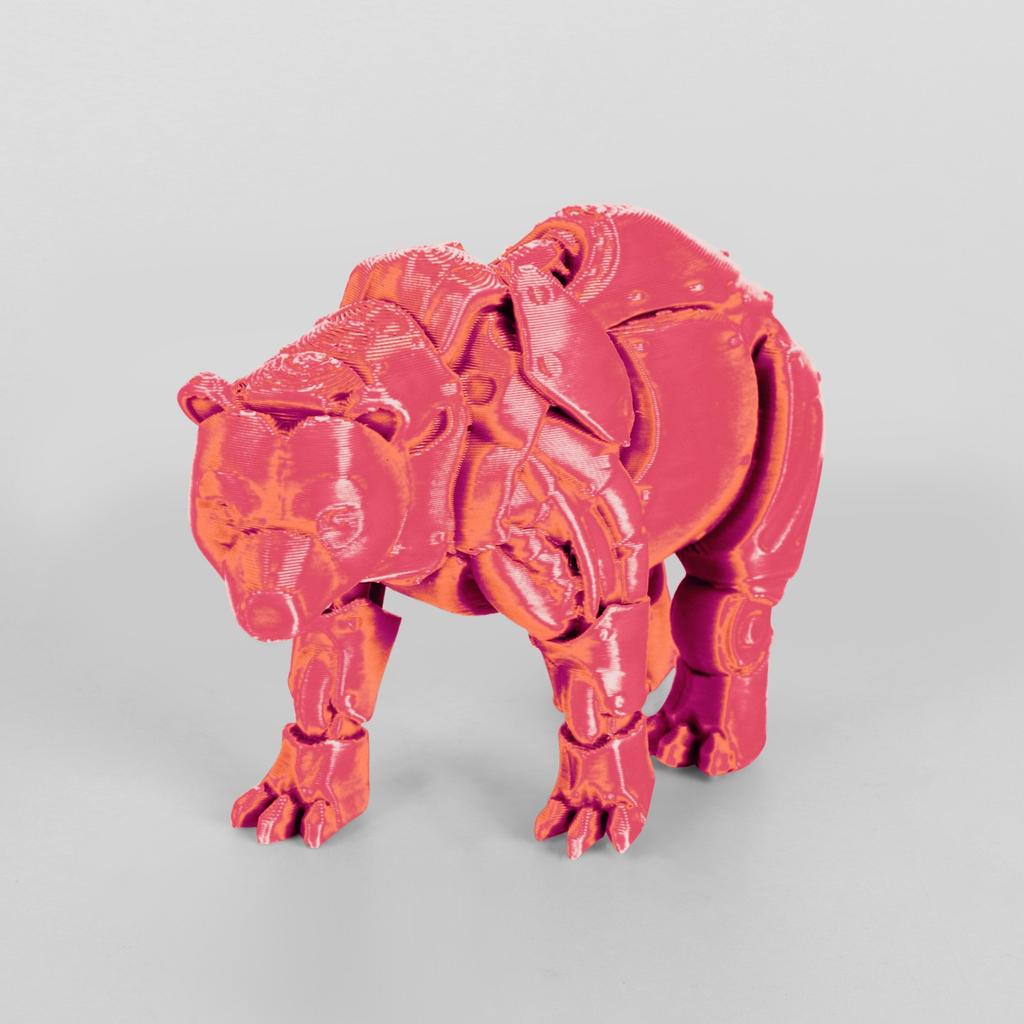 3D-gedrucktes mechanisches Tierspielzeug, Heimdekorationsornamente, Modellspielzeug