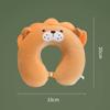 Animal Memory Cotton U-shaped Travel Pillow Car Neck Pillow Noon Rest Pillow Plane Travel Pillow Relax The Neck