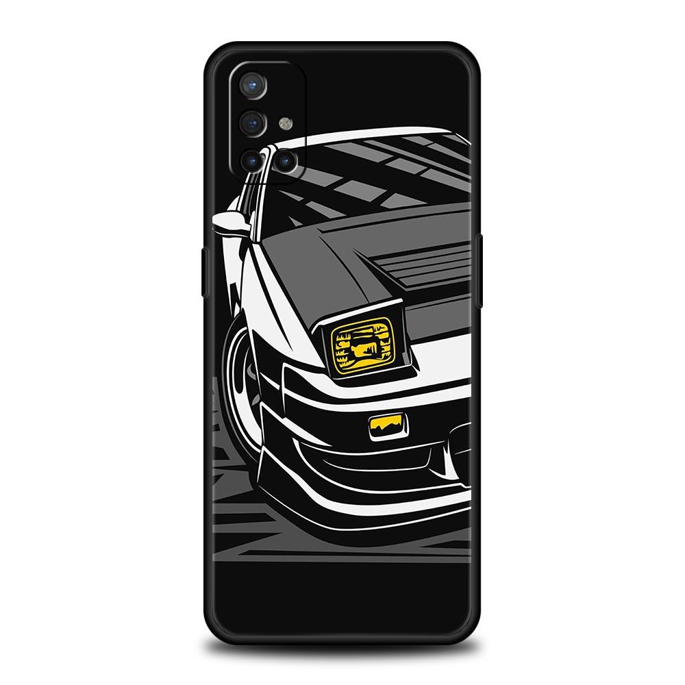 Japan JDM Sports Car Phone Case For OnePlus 10 9 Pro 9T 10R 9R 9RT 8T 8 7 6T 7T Nord 2T CE 2 5G N200 N10 N100 Silicone Cover
