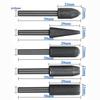 5Pcs Premium Burr Set - High-Speed Cutting, Wood Carving, Rotary Rasp Drill Bit Files For Woodworking, Carpentry, Engrav