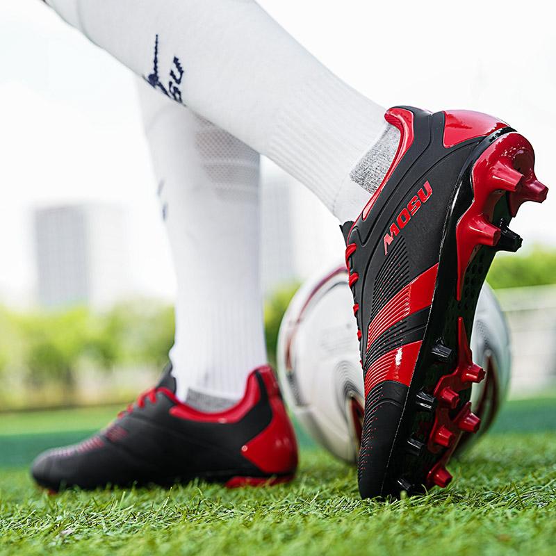 35-45 Unisex Football Boots Student Large Size Football Boots AG Artificial Lawn Training Football Shoes For Boys