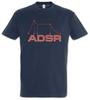 Synthesizer ADSR III T-Shirt Techno MC DJ Audio Wave Electro Synthesizer Music