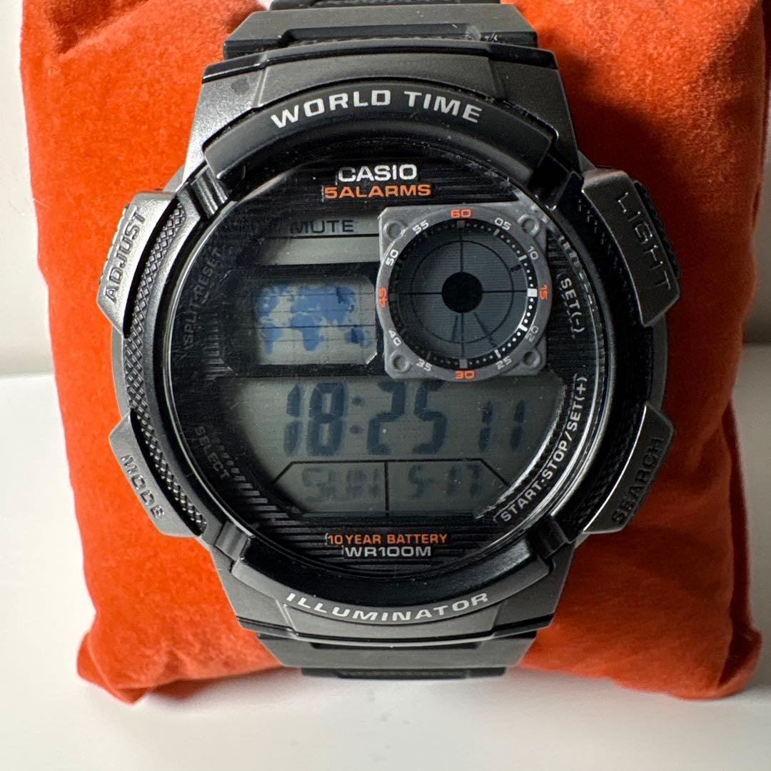 Б/у Цифровые часы CASIO AE-1000W Дешевые Casio