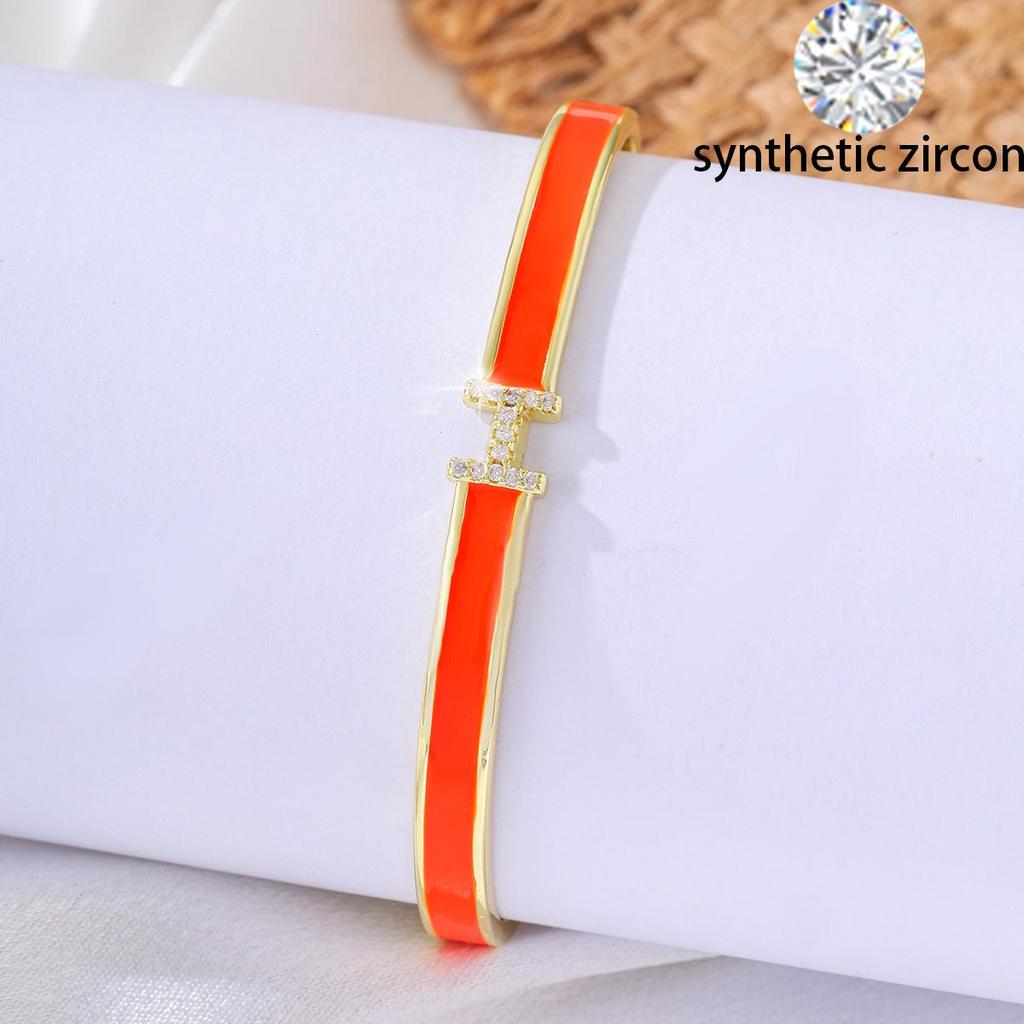 Zirkon Brieföffner Armreif: Exquisites High-End Pendlerarmband für Damen