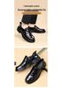 Men's Versatile Waterproof Leather Slip-on Driving Shoes - Fashionable, Stain-Resistant Business Casual Footwear