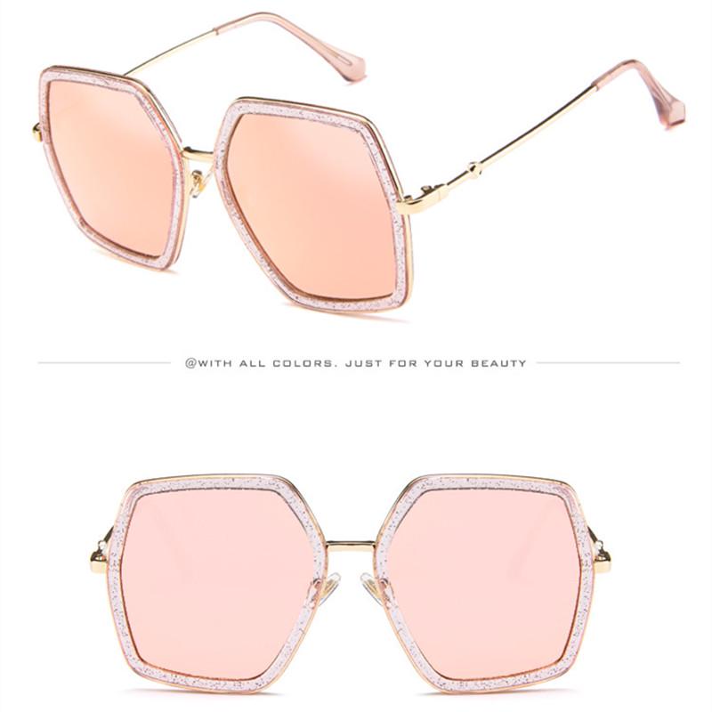 big square mirror sunglasses
