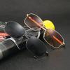 Metal Sunlight Glasses Men Sunglasses Classical Fashion Glasses UV400 TAC Lens Sunglasses Outdoor Activities Men's