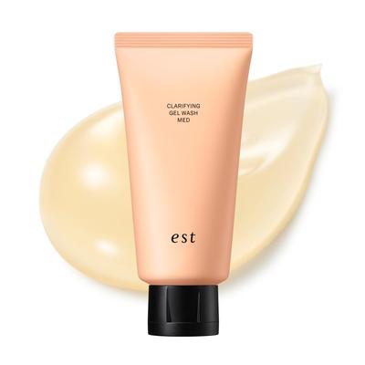 Est Clarifying Gel Wash Medium 130g (Quasi-drug) Facial Cleanser, Gel Cleanser, Aquatic Floral