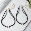 Small Circle Pendant Velvet Collar Choker Necklace Fashion Women Gothic Jewelry