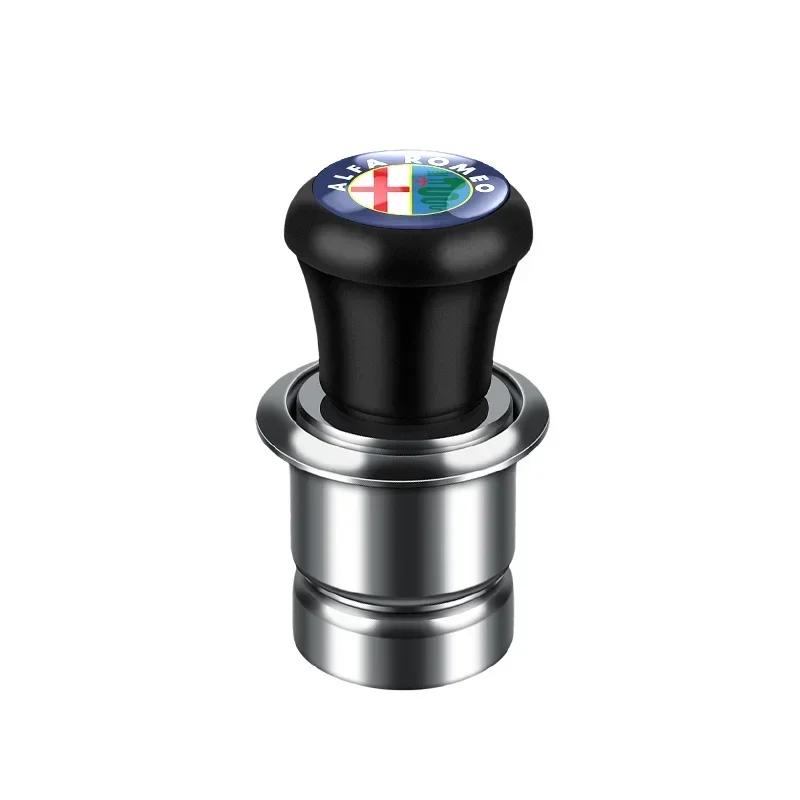 

For Alfa Romeo Car Cigarette Lighter Anodized Aluminum 12 Volt Car Cigarette Lighter For Alfa Romeo Giulia Giulietta Stelvio Mit