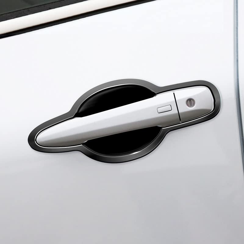 

Onami Nissan Bowl Cover Trim Garnish Door Protector Exterior Parts for Nissan Stainless X-Trail X-TRAIL T33/SNT33, Steel, 8-Piece Set, Black, чёрный