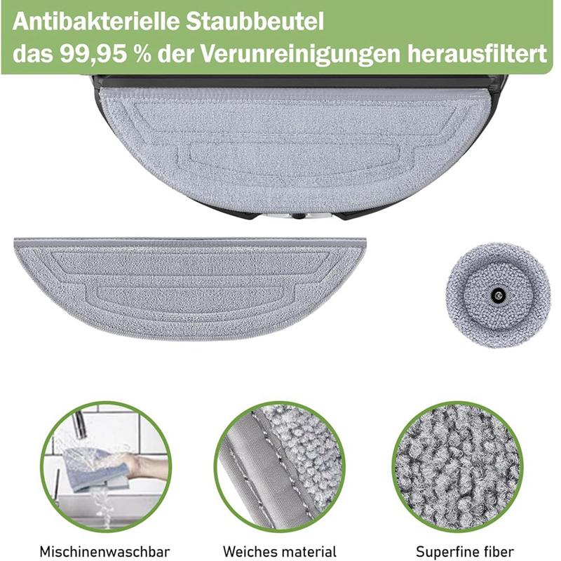 For Roborock S8 Maxv Ultra Robot Vacuum Cleaner Main Side Brush Hepa Filter Mop Pads Dust Bags Replacement Parts