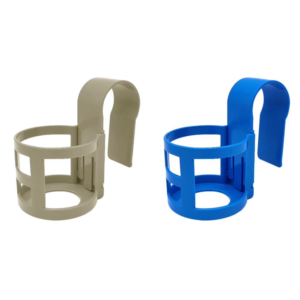 2/4pcs Multifunctional Pool Hanging Rack Plastic Beverage Drinks Holder Holds Cups Phone Sunscreen for Outdoor Pool Accessories