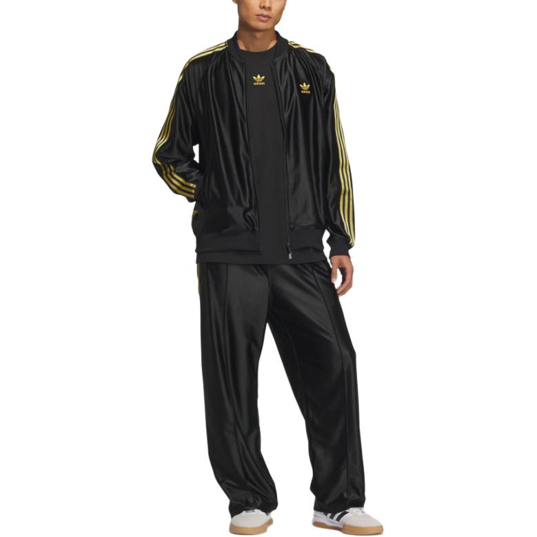 Adidas Originals SST Jacket Men's Black Gold JW1850